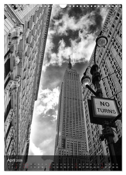 Produktbild: New York - The Big Apple (Wandkalender 2026 DIN A3 hoch), CALVENDO Monatskalender