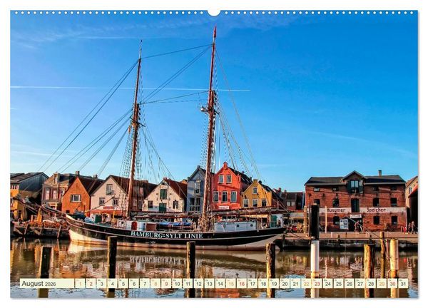 Produktbild: Reise an die Nordsee - Husum (hochwertiger Premium Wandkalender 2026 DIN A2 quer), Kunstdruck in Hochglanz