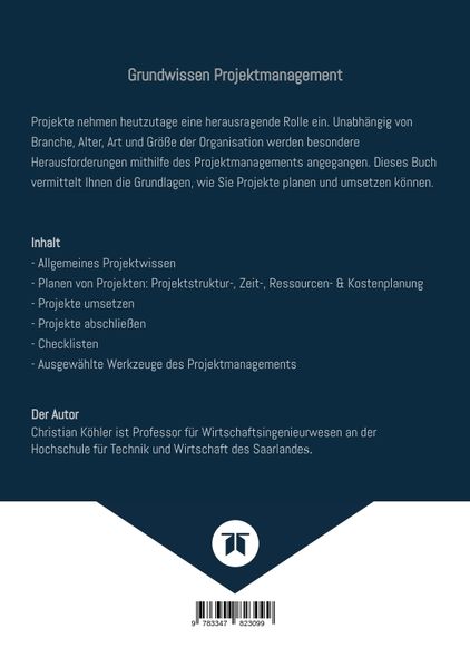 Produktbild: Grundwissen Projektmanagement