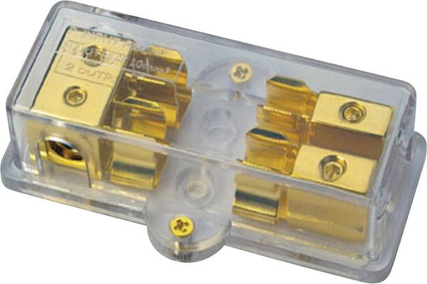 Sinuslive SB2-2 Car-HiFi Glas-Sicherungshalter Passend für (Sicherungshalter): 80 A