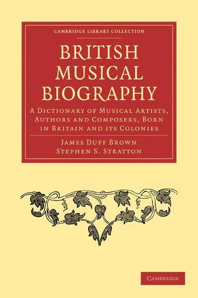 Produktbild: British Musical Biography