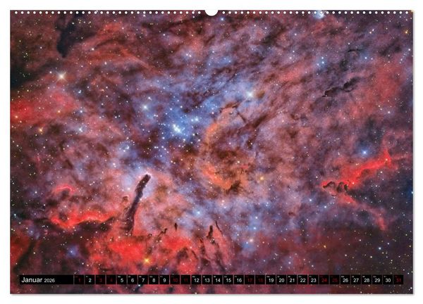 Produktbild: Deepsky XVIII (Wandkalender 2026 DIN A2 quer), CALVENDO Monatskalender