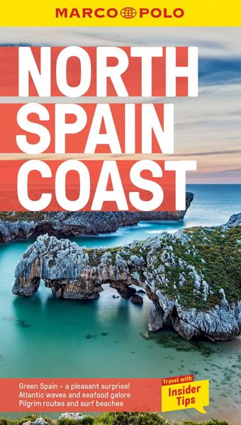Produktbild: North Spain Coast Marco Polo Pocket Travel Guide - with pull out map