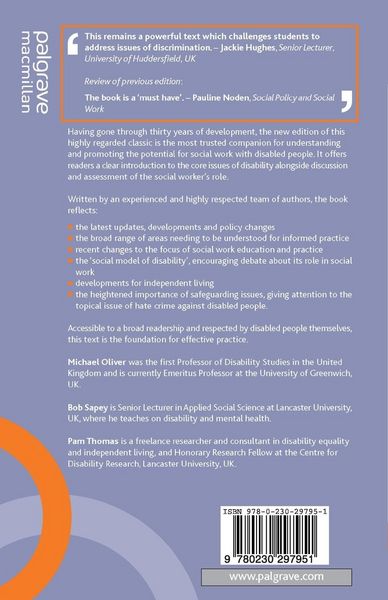 Produktbild: Social Work with Disabled People