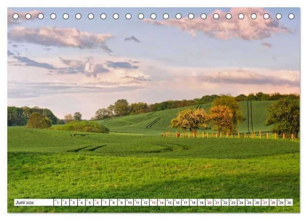 Produktbild: Unser sch&ouml;nes Mecklenburg (Tischkalender 2026 DIN A5 quer), CALVENDO Monatskalender