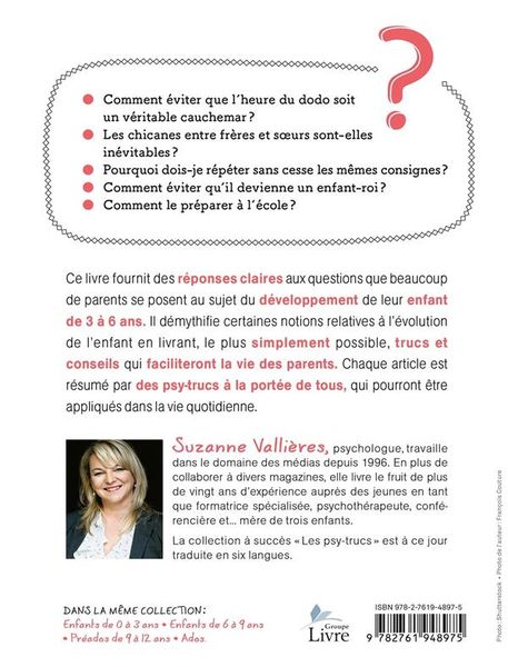 Produktbild: Les Psy-Trucs Pour les Enfants de 3 a 6 Ans