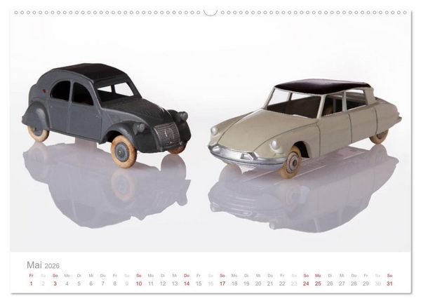 Produktbild: Dinky Toys Spielzeugautos (Wandkalender 2026 DIN A2 quer), CALVENDO Monatskalender