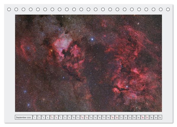 Produktbild: Himmelswelten (Tischkalender 2026 DIN A5 quer), CALVENDO Monatskalender