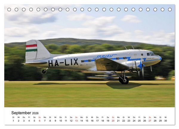 Produktbild: Best of Aviation (Tischkalender 2026 DIN A5 quer), CALVENDO Monatskalender