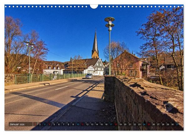 Produktbild: Stadtansichten R&uuml;nderoth (Wandkalender 2026 DIN A3 quer), CALVENDO Monatskalender