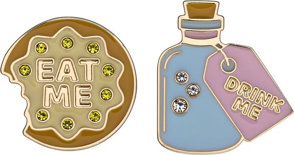 Produktbild: Moleskine Alice im Wunderland Pins (2er-Set)