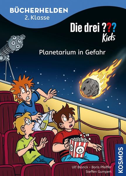 Die drei ??? Kids, Bücherhelden 2. Klasse, Planetarium in Gefahr, Gebundene Ausgabe von Ulf Blanck , Boris Pfeiffer, Franckh-Kosmos, 9783440184530