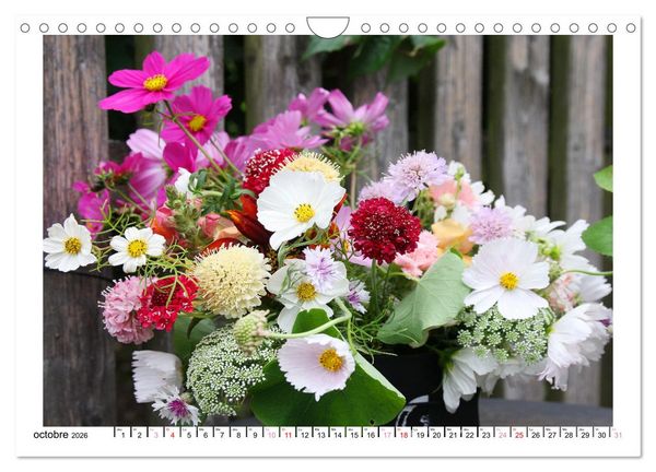 Produktbild: &Agrave; la cl&ocirc;ture du jardin (Calendrier mural 2026 DIN A4 vertical), CALVENDO calendrier mensuel