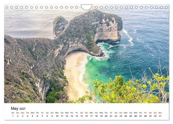 Produktbild: Tropical Vibes (Wall Calendar 2027 DIN A4 landscape), CALVENDO 12 Month Wall Calendar