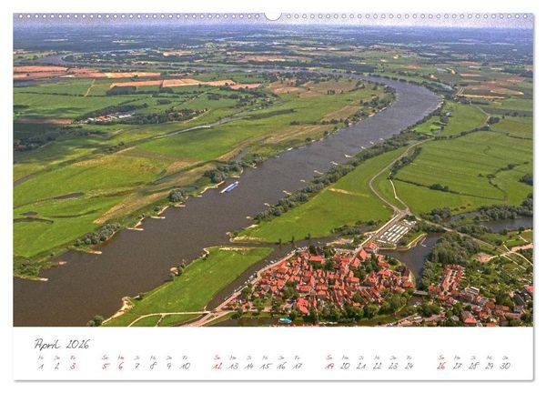 Produktbild: Die Elbe Impressionen (Wandkalender 2026 DIN A2 quer), CALVENDO Monatskalender