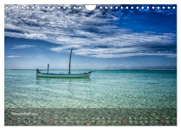 Produktbild: Malediven Impressionen aus dem Paradies (Wandkalender 2026 DIN A4 quer), CALVENDO Monatskalender