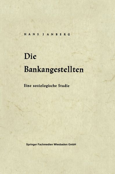 Produktbild: Die Bankangestellten