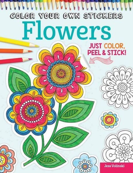 Produktbild: Color Your Own Stickers Flower