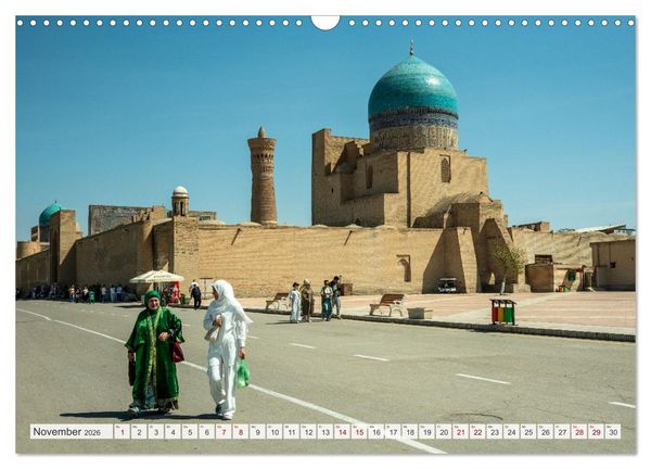 Produktbild: Usbekistan und seine Kultursch&auml;tze (Wandkalender 2026 DIN A3 quer), CALVENDO Monatskalender