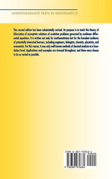 Produktbild: Elementary Stability and Bifurcation Theory