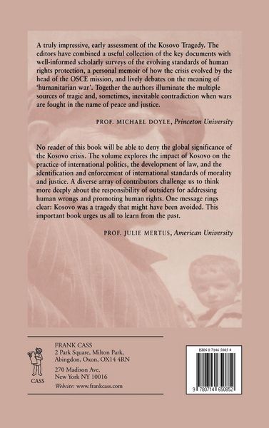 Produktbild: The Kosovo Tragedy