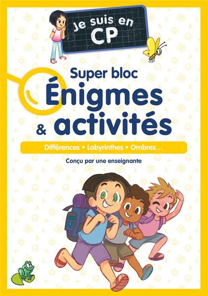 Produktbild: Je Suis en Cp; Super Bloc Enigmes & Activites: Differences,