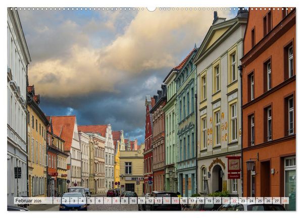 Produktbild: Stralsund Stadtansichten (hochwertiger Premium Wandkalender 2026 DIN A2 quer), Kunstdruck in Hochglanz