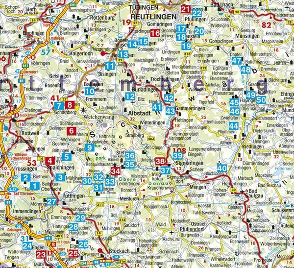 Produktbild: ROTHER Wanderf&uuml;hrer Schw&auml;bische Alb West
