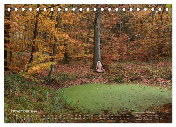 Produktbild: HAIKU AM TEICH (Tischkalender 2026 DIN A5 quer), CALVENDO Monatskalender