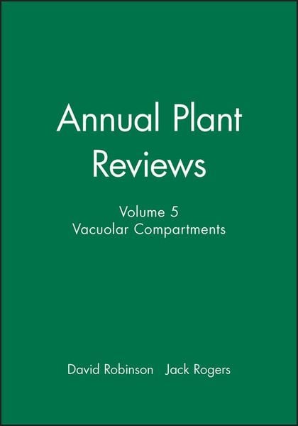 Produktbild: Annual Plant Reviews, Vacuolar Compartments