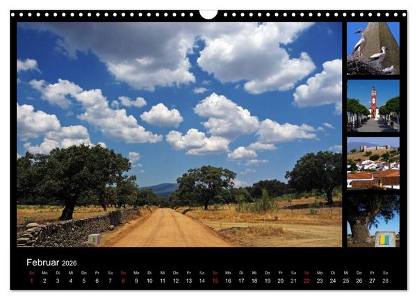 Produktbild: Via de la Plata - auf dem Jakobsweg von Sevilla nach Santiago (Wandkalender 2026 DIN A3 quer), CALVENDO Monatskalender