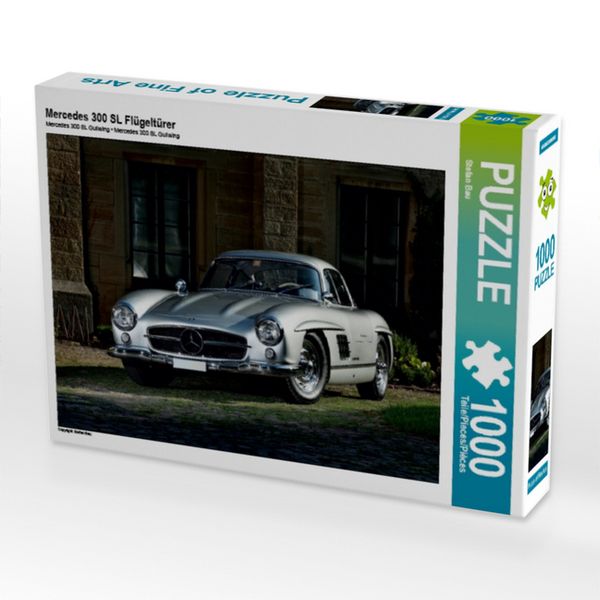 CALVENDO Puzzle Mercedes 300 SL Flügeltürer | 1000 Teile Lege-Größe 64x48cm Foto-Puzzle für glückliche Stunden