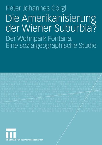 Produktbild: Die Amerikanisierung der Wiener Suburbia?