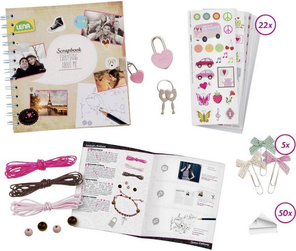 Produktbild: LENA Set Scrapbook mit Zubeh&ouml;r