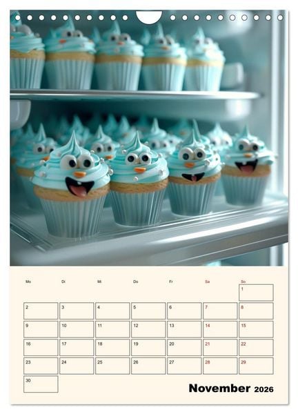 Produktbild: Nachts im K&uuml;hlschrank (Wandkalender 2026 DIN A4 hoch), CALVENDO Monatskalender
