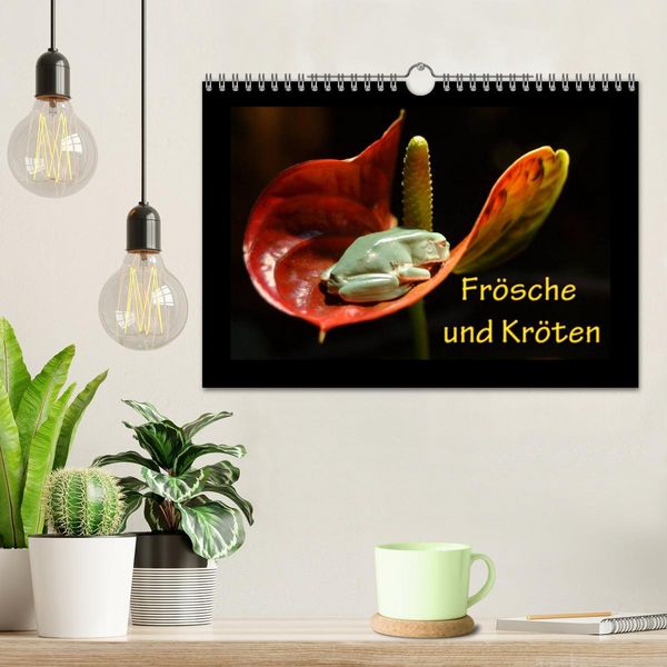 Produktbild: Fr&ouml;sche und Kr&ouml;ten (Wandkalender 2026 DIN A4 quer), CALVENDO Monatskalender