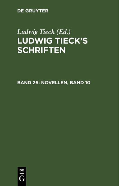 Produktbild: Novellen, Band 10