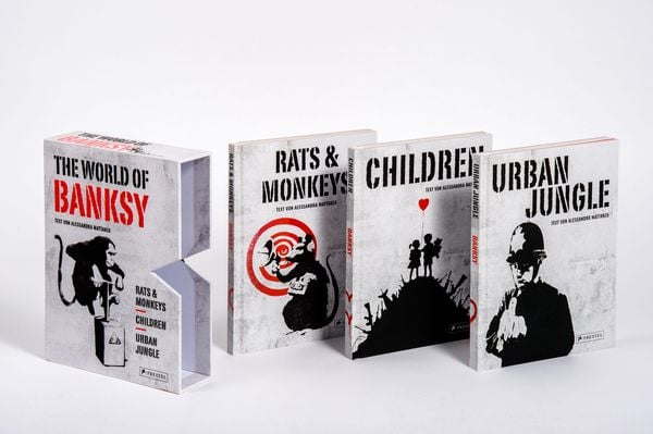 Produktbild: The World of Banksy. Alles was du von Banksy kennen musst in 3 B&auml;nden im Schuber