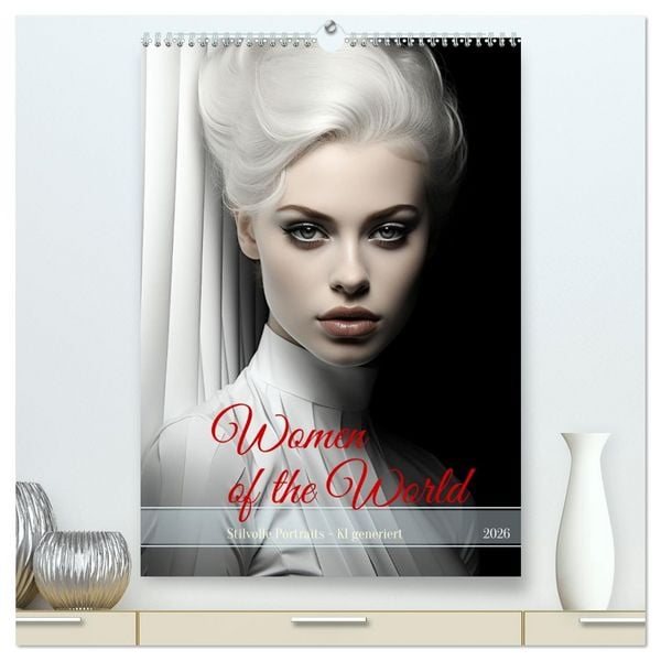 Woman of the World (hochwertiger Premium Wandkalender 2026 DIN A2 hoch), Kunstdruck in Hochglanz