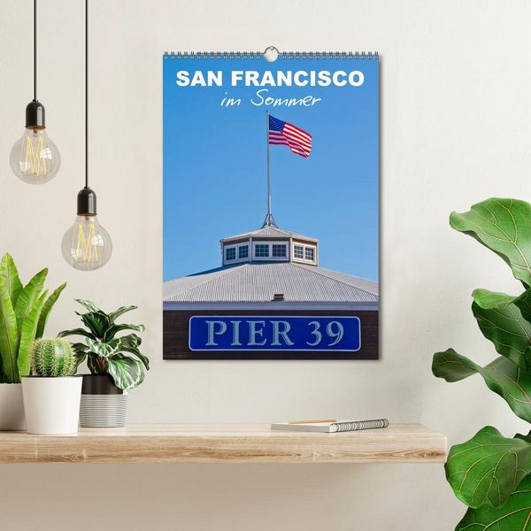 Produktbild: SAN FRANCISCO im Sommer (Wandkalender 2026 DIN A3 hoch), CALVENDO Monatskalender