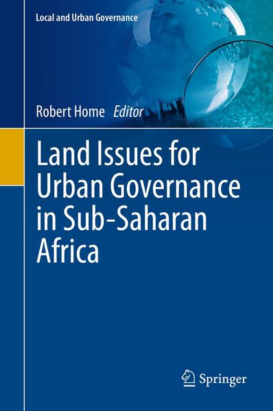 Produktbild: Land Issues for Urban Governance in Sub-Saharan Africa