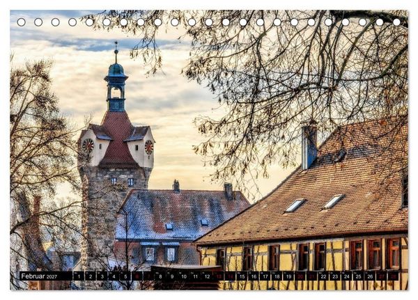 Produktbild: Impressionen der Altstadt Herzogenaurach (Tischkalender 2027 DIN A5 quer), CALVENDO Monatskalender