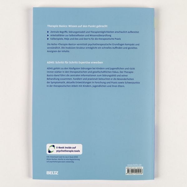 Produktbild: Therapie-Basics ADHS bei Kindern und Jugendlichen