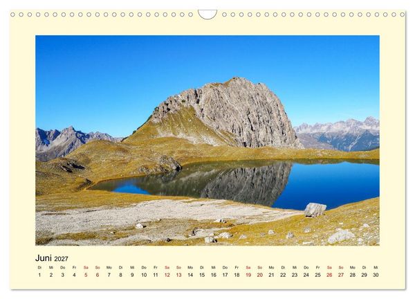 Produktbild: Lechtaler Alpen (Wandkalender 2027 DIN A3 quer), CALVENDO Monatskalender