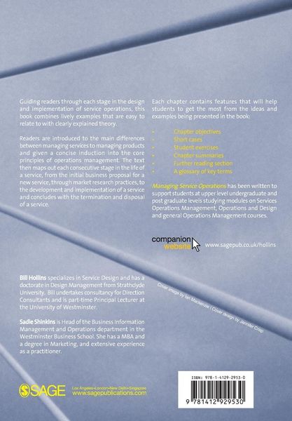 Produktbild: Managing Service Operations