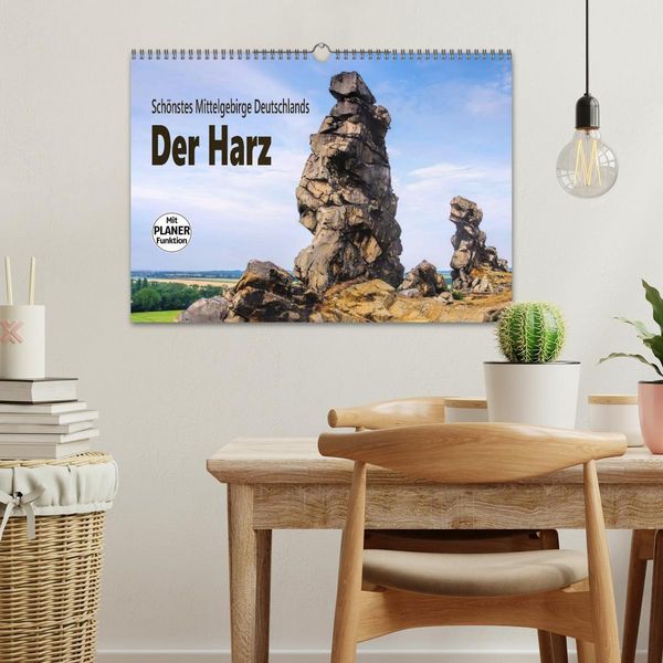 Produktbild: Der Harz - Sch&ouml;nstes Mittelgebirge Deutschlands (Wandkalender 2026 DIN A3 quer), CALVENDO Monatskalender