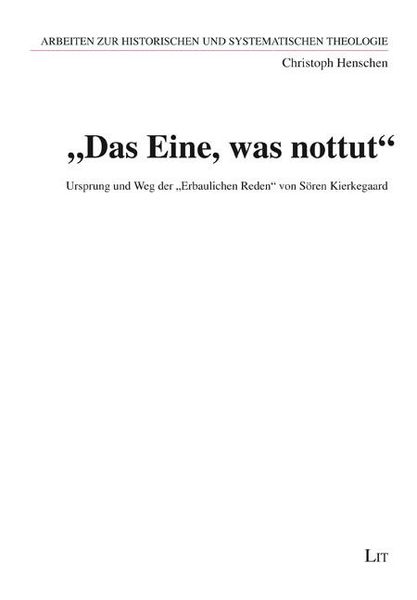 Produktbild: Henschen, C: "Das Eine, was nottut"