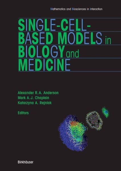 Produktbild: Single-Cell-Based Models in Biology and Medicine