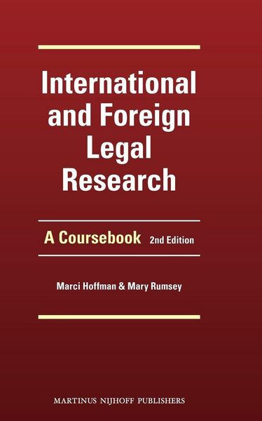 Produktbild: International and Foreign Legal Research