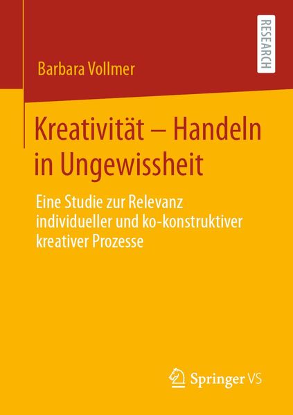Produktbild: Kreativit&auml;t - Handeln in Ungewissheit
